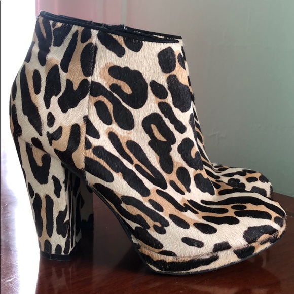 Aldo Shoes - Aldo leopard ankle boots! Aldo Shoes - Aldo leopard ankle boots!